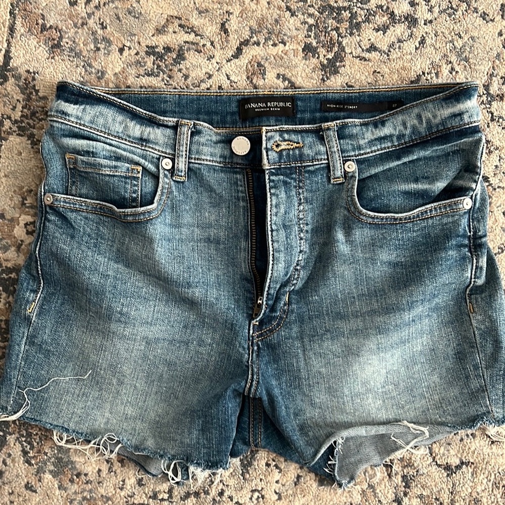 Banana Republic Jean Denim Shorts 27R